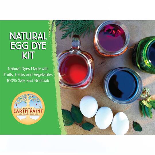 Natural Earth Paint Natural Egg Dye Kit